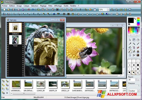 截图 PhotoFiltre Windows XP