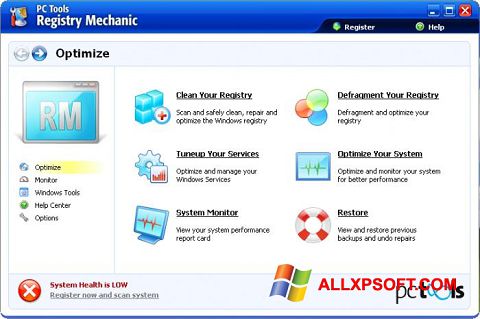 截图 Registry Mechanic Windows XP