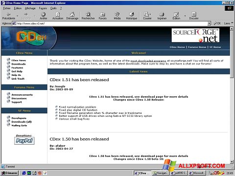 截图 CDex Windows XP