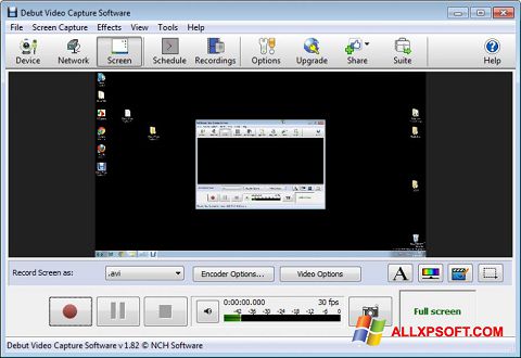 截图 Debut Video Capture Windows XP