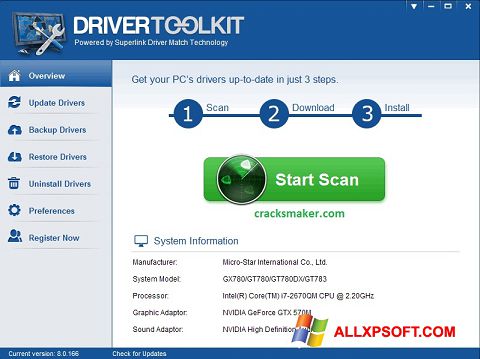 截图 Driver Toolkit Windows XP