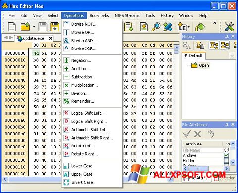 截图 Hex Editor Neo Windows XP