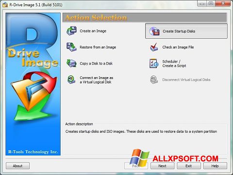 截图 R-Drive Image Windows XP