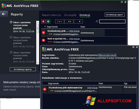 截图 AVG AntiVirus Free Windows XP