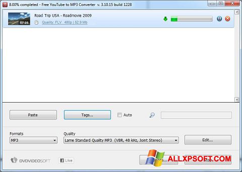 截图 Free YouTube to MP3 Converter Windows XP
