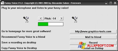 截图 Funny Voice Windows XP