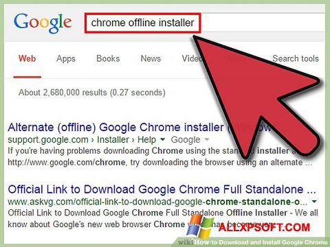 截图 Google Chrome Offline Installer Windows XP