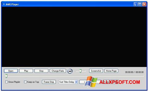 截图 AMR Player Windows XP