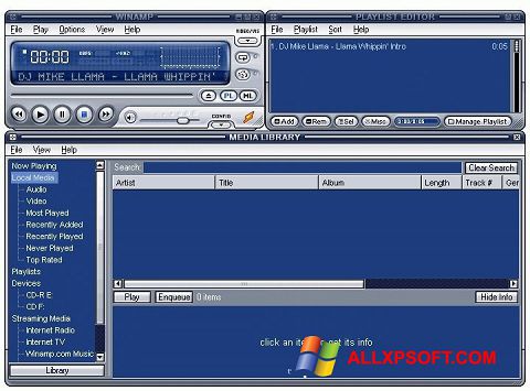 截图 Winamp Lite Windows XP