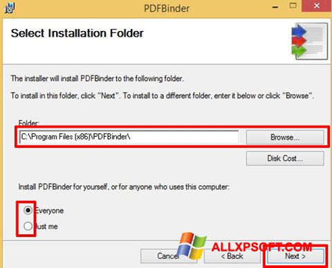 截图 PDFBinder Windows XP