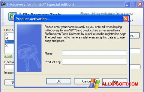 截图 F-Recovery SD Windows XP