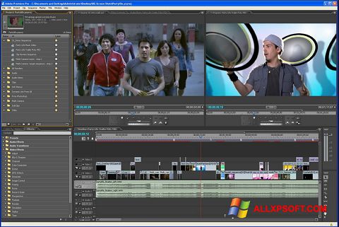 截图 Adobe Premiere Pro Windows XP