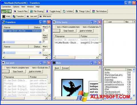 截图 Soulseek Windows XP