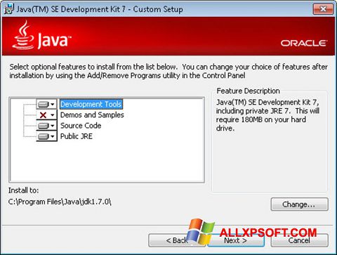 截图 Java Development Kit Windows XP
