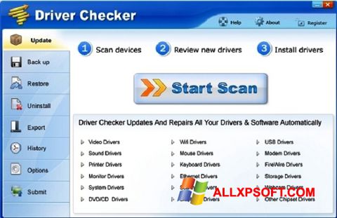 截图 Driver Checker Windows XP
