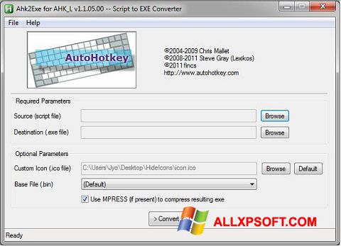 截图 AutoHotkey Windows XP