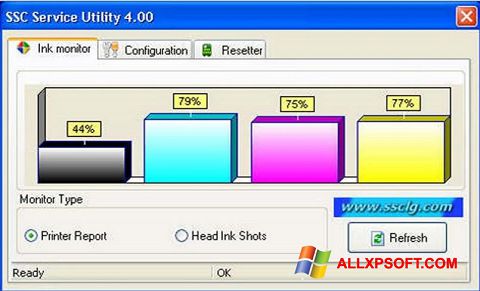 截图 SSC Service Utility Windows XP