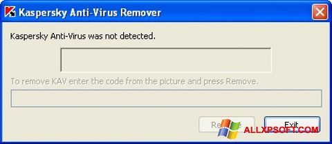 截图 KAVremover Windows XP