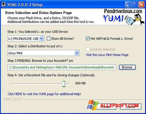 截图 YUMI Windows XP