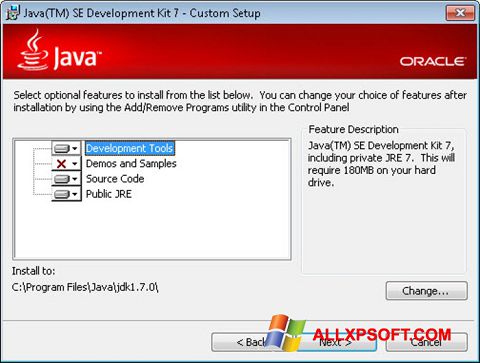 截图 Java SE Development Kit Windows XP