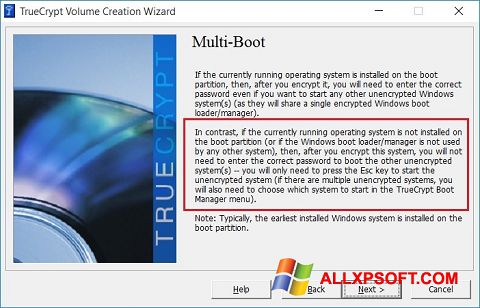 截图 MultiBoot Windows XP
